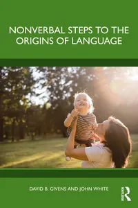 Nonverbal Steps to the Origins of Language_cover