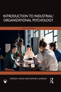 Introduction to Industrial/Organizational Psychology
