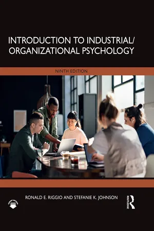 Introduction to Industrial/Organizational Psychology