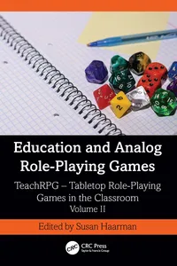 Education and Analog Role-Playing Games_cover