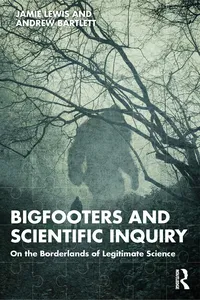 Bigfooters and Scientific Inquiry_cover