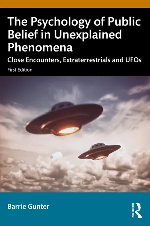 The Psychology of Public Belief in Unexplained Phenomena