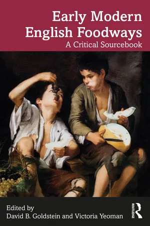 Early Modern English Foodways