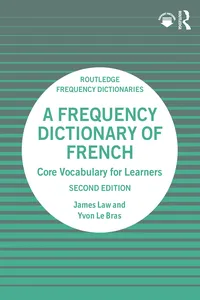 A Frequency Dictionary of French_cover