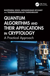 Quantum Algorithms and their Applications in Cryptology_cover