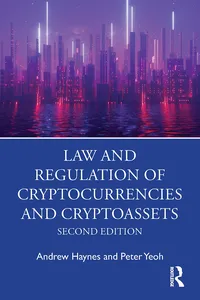 Law and Regulation of Cryptocurrencies and Cryptoassets_cover