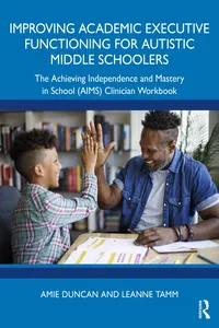 Improving Academic Executive Functioning for Autistic Middle Schoolers_cover