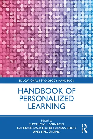 Handbook of Personalized Learning