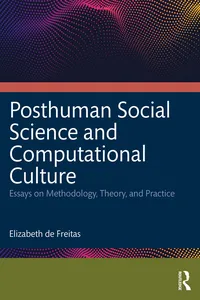Posthuman Social Science and Computational Culture_cover