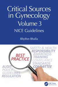 Critical Sources in Gynecology, Volume 3