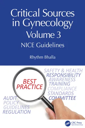 Critical Sources in Gynecology, Volume 3