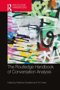 The Routledge Handbook of Conversation Analysis_cover