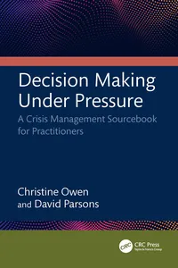 Decision Making Under Pressure