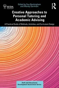 Creative Approaches to Personal Tutoring and Academic Advising_cover