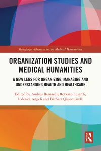 Organization Studies and Medical Humanities_cover