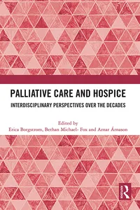 Palliative Care and Hospice