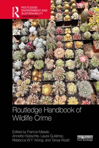 Routledge Handbook of Wildlife Crime_cover