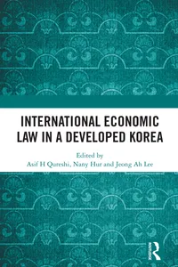 International Economic Law in a Developed Korea_cover