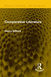 Comparative Literature