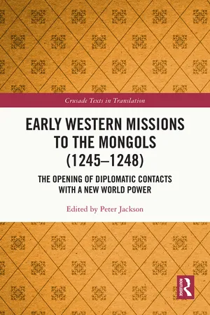 Early Western Missions to the Mongols (1245โ1248)