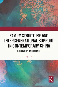 Family Structure and Intergenerational Support in Contemporary China_cover