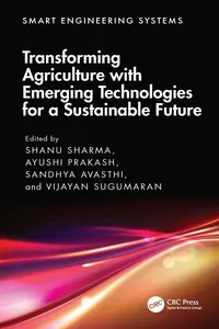 Transforming Agriculture with Emerging Technologies for a Sustainable Future_cover