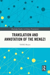 Translation and Annotation of the Mengzi_cover