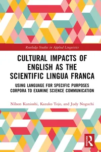 Cultural Impacts of English as the Scientific Lingua Franca_cover