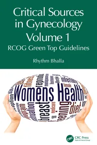 Critical Sources in Gynecology, Volume 1