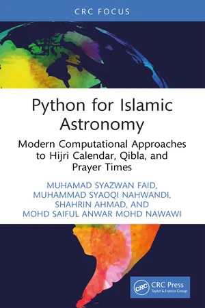Python for Islamic Astronomy