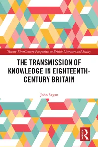 The Transmission of Knowledge in Eighteenth-Century Britain_cover