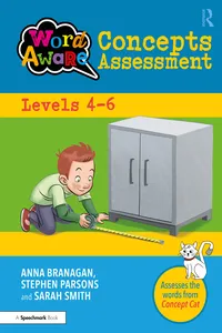 Word Aware Concepts Assessment: Levels 4-6_cover