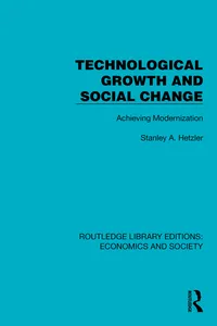 Technological Growth and Social Change_cover