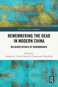 Remembering the Dead in Modern China_cover