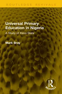 Universal Primary Education in Nigeria_cover
