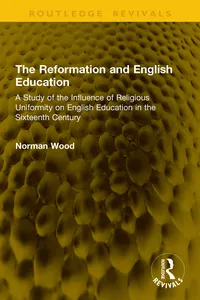 The Reformation and English Education