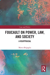 Foucault on Power, Law, and Society_cover