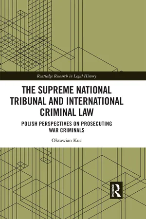 The Supreme National Tribunal and International Criminal Law