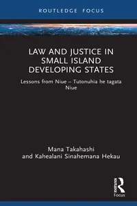 Law and Justice in Small Island Developing States_cover