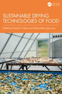 Sustainable drying technologies of food_cover