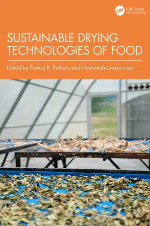 Sustainable drying technologies of food