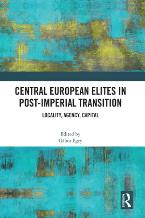 Central European Elites in Post-Imperial Transition