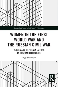 Women in the First World War and the Russian Civil War_cover