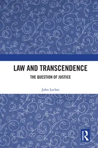 Law and Transcendence_cover
