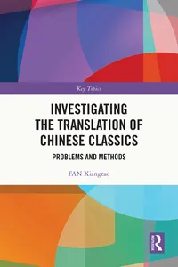 Investigating the Translation of Chinese Classics_cover