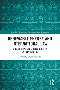 Renewable Energy and International Law_cover