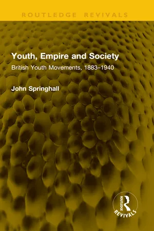 Youth, Empire and Society