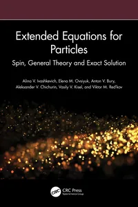 Extended Equations for Particles_cover