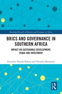BRICS and Governance in Southern Africa_cover
