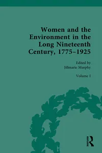 Women and the Environment in the Long Nineteenth Century, 1775–1925_cover